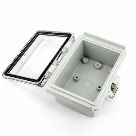 clear lid junction box|outdoor watertight junction box.